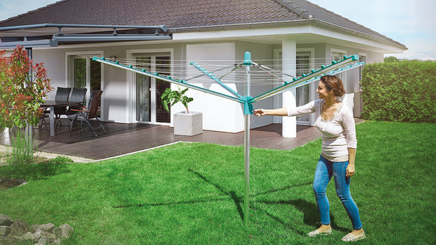 Séchoir parapluie avec base