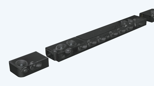 JBL Bar 1300: 21, waarvan 6 omhoog gericht