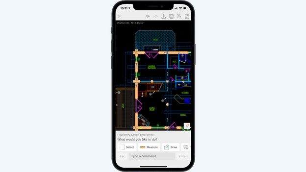 AutoCAD app iPhone