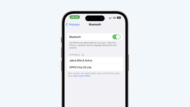 connecter les écouteurs Jabra