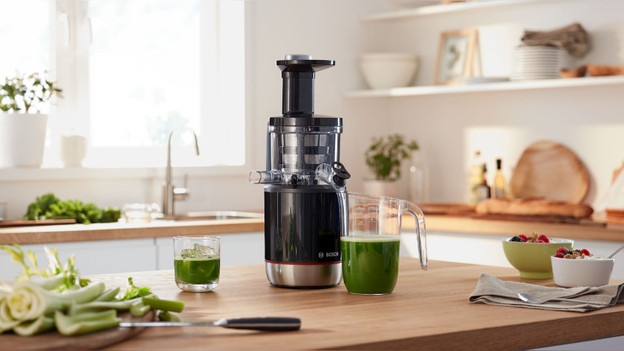 Slowjuicer: for juice with fibers