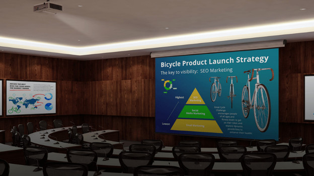 ANSI lumen projection distance