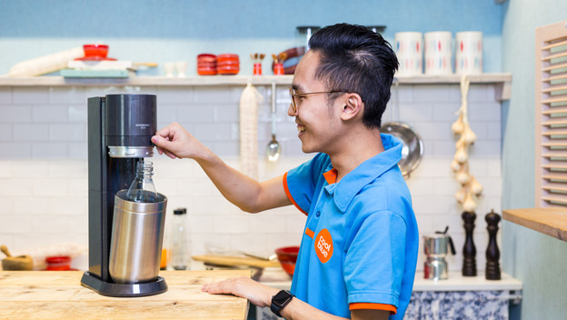 Ouvrez le Soda Stream