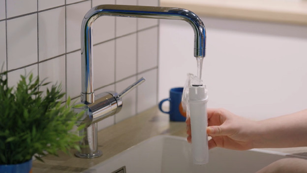 Installeer het waterfilter