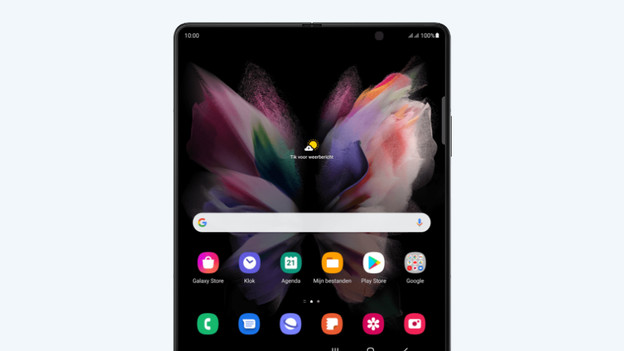 Écran principal du Samsung Galaxy Z Fold 3