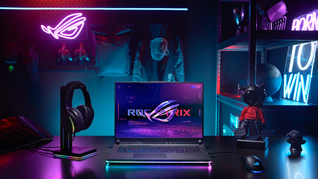 ASUS gaming laptops with an NVIDIA RTX 5000 series video card