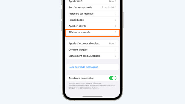 présentation du numéro iPhone