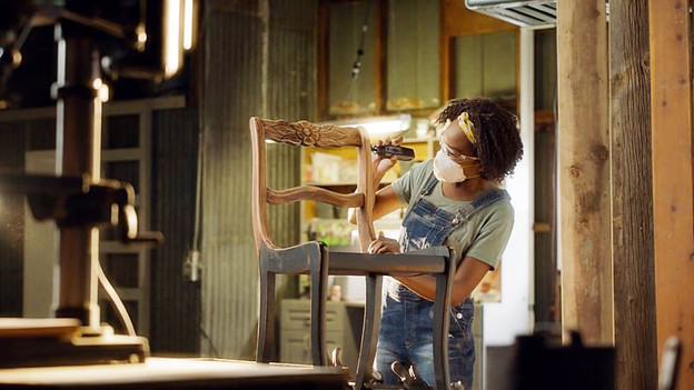 Batterie d'un outil multifonction rotatif 