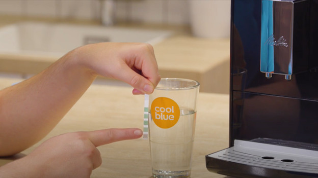 Set the water hardness