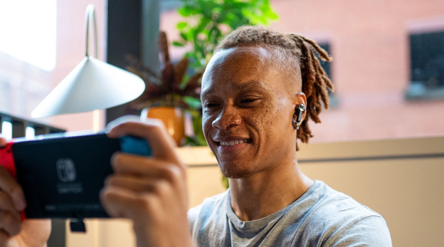 Game on the go with the JBL TWS