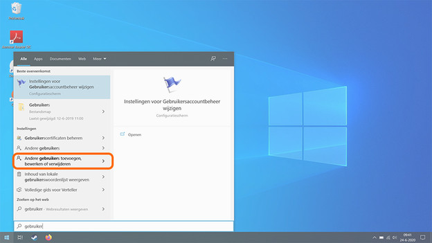 Ajouter d'autres utilisateurs à Windows 10.