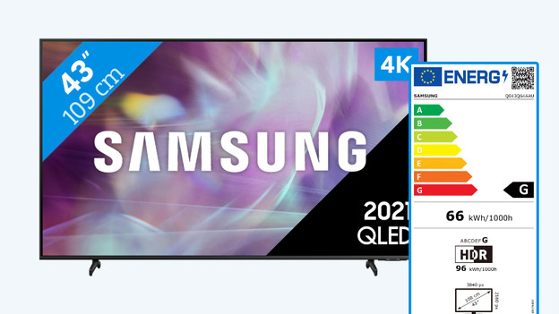 Label énergétique 43 pouces