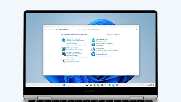 Restauration système sur un PC portable Windows.