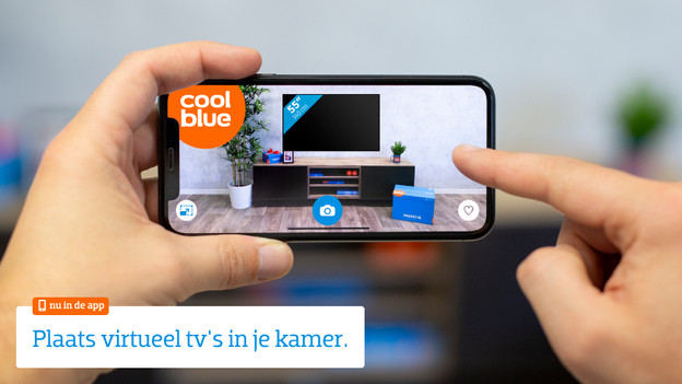 Placez virtuellement des TV dans votre pièce.