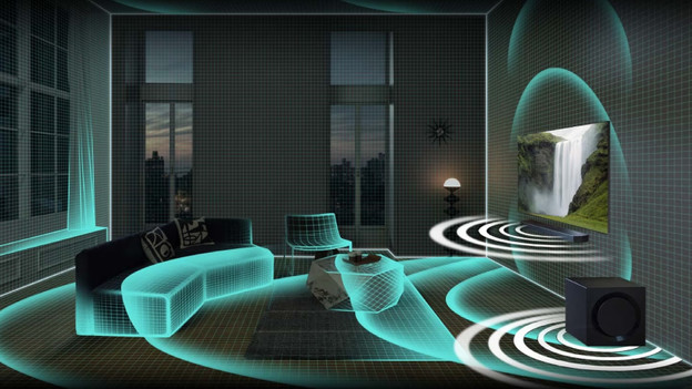 Un son qui remplit la pièce avec SpaceFit Sound