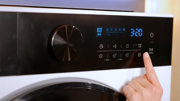 Wisberg wasmachine display