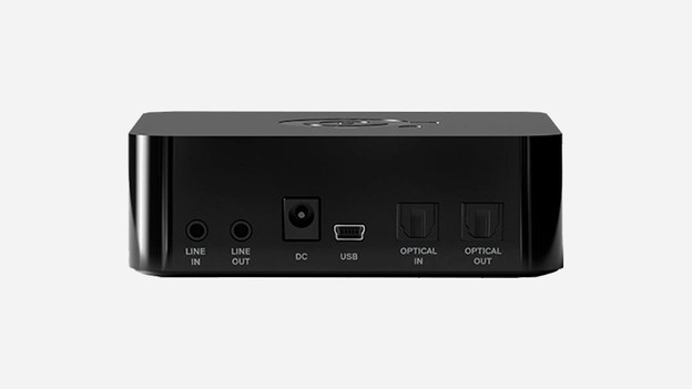 The ports of the Arctis Pro receiver