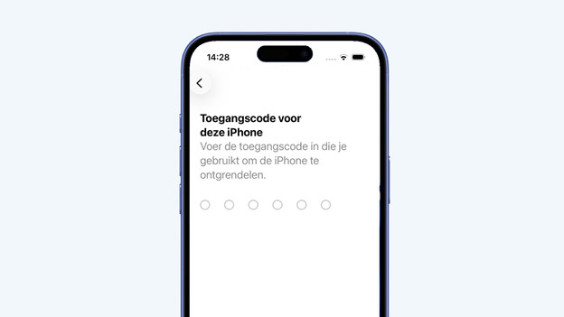 iphone pincode