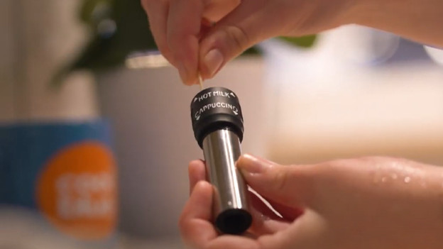 Clean the steam wand