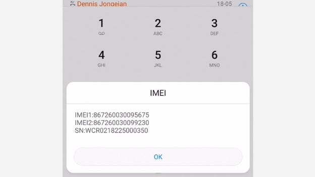 IMEI telephone