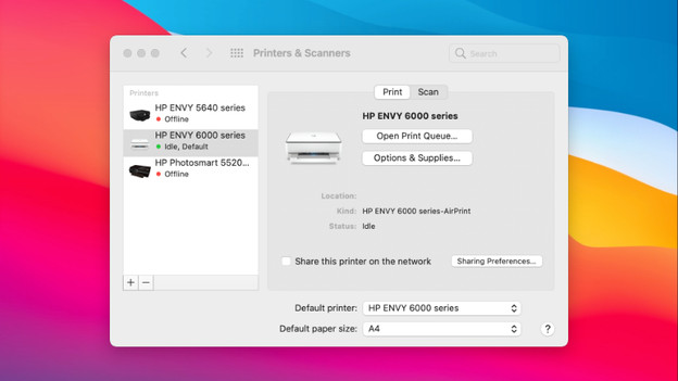 Supprimez des imprimantes