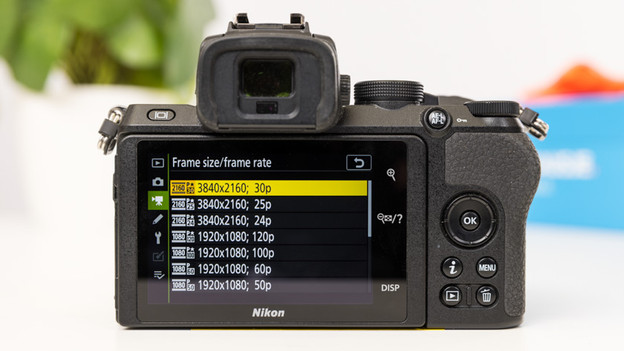 Nikon Z50: sharp 4K video and Full HD slow motion footage