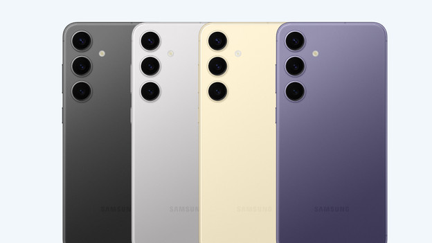 S24 Plus : charge tout aussi rapide, stockage jusqu'à 512 Go