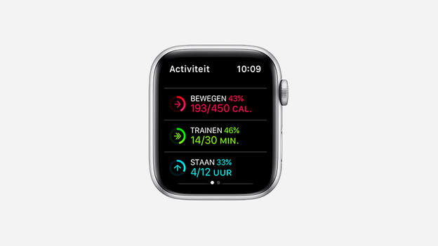 Bewegingsdoelen op Apple Watch