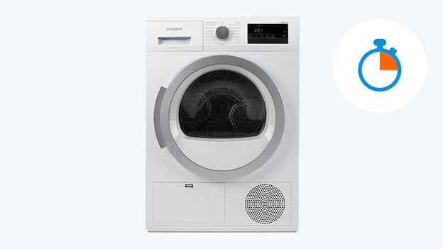 Condenser dryer: dries fast