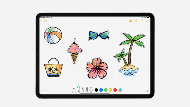 Tekenen met Apple Pencil 2e generatie