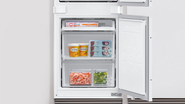 Inbouw koelkast vriesvak