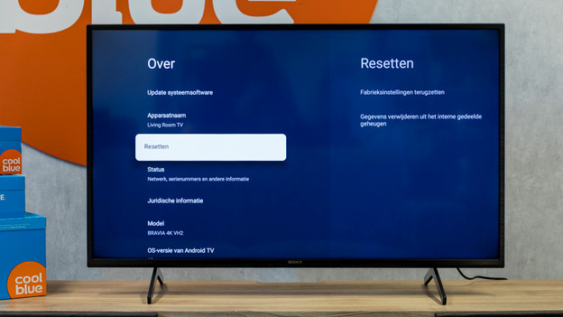 Réinitialiser les paramètres d'usine 