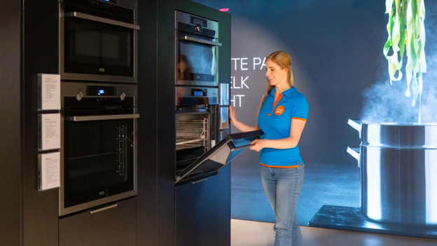 AEG oven and microwave set