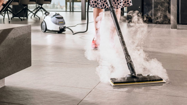 Clean thoroughly with more steam