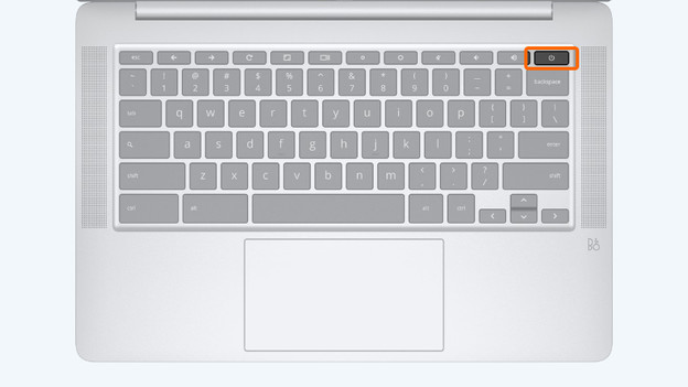 Redémarrer le Chromebook