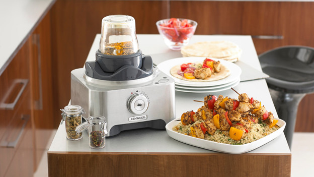 Food chopper attachment