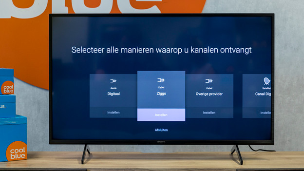 Sony tv zenders ontvangen