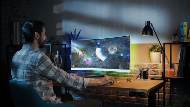 Philips Ambiglow beeldscherm