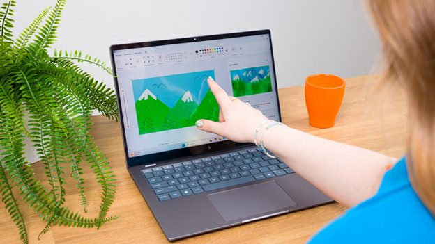 2-in-1 laptop: touchscreen en toetsenbord