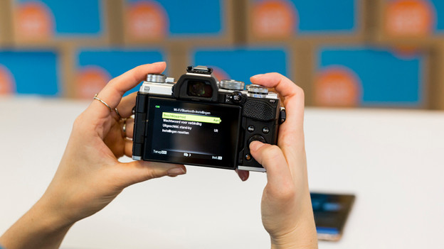 Turn on WiFi on the camera