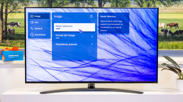Paramètres du mode image LG