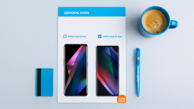 Find X3 Neo: slightly smaller and less sharp