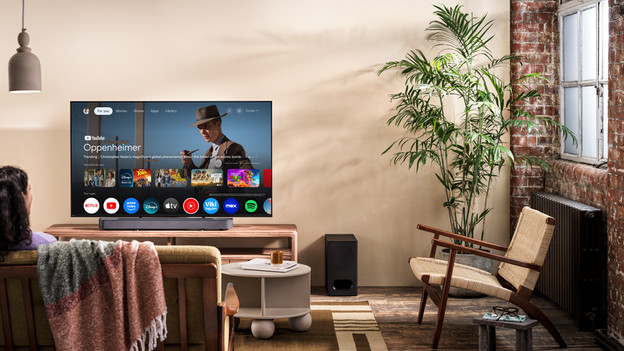 Sony subwoofer in de woonkamer