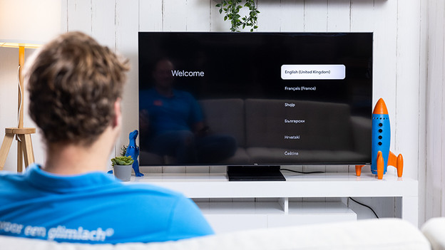 Sélectionnez la langue et la région