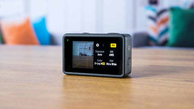 DJI Osmo Action 4 : filmer en D-log M