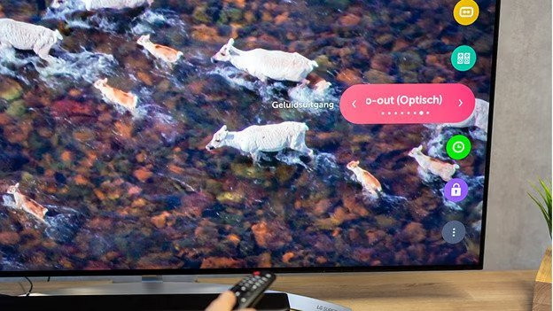 Réglage Sonos télévision