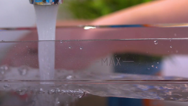 remplir le réservoir d'eau