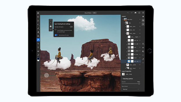 Installer Photoshop sur l'iPad
