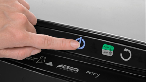 lamineerapparaat aanzetten