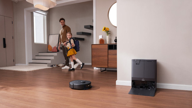 eufy robot vacuum at home